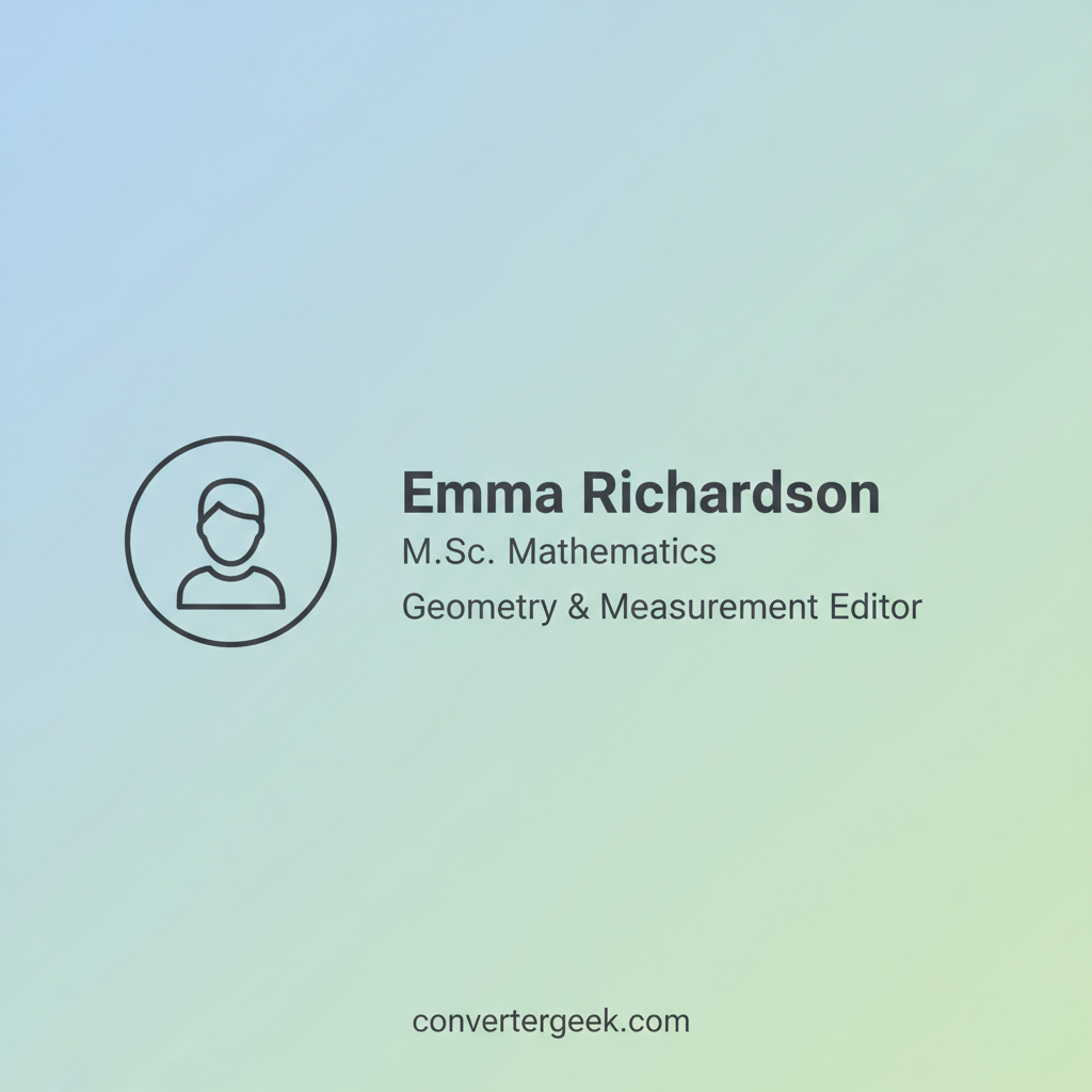 author bio card for area of a rectangle page with geometry and measurement focus